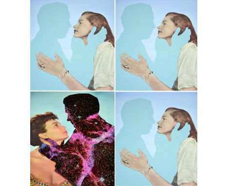Jo Webb (b.1976) ''Absent Minded'' Signed and numbered 7/50, silkscreen with diamond dust, together with two further examples