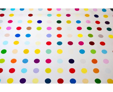 After Damien Hirst (b.1965) Spot picture Signed, digital print on fugi archive paper, 106cm by 127cm (unframed) Bears a simil