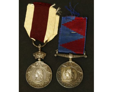 Two Abyssinia Medals,the first awarded to 1519 P. Will, H.M. 45th Regiment, with ribbon,the second awarded to 854 E Kell, 1st