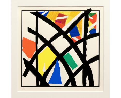 Sandra Blow R.A. (British, 1925-2006), Crystal Gazing limited edition 16 colour silkscreen on wove, 2003, signed, titled and 