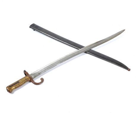 FIRST WORLD WAR FRENCH BAYONET & SCABBARD