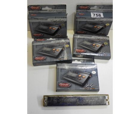 Chromatic Guitar Tuners and Harmonica 