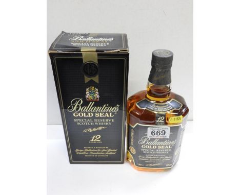 1 Litre Bottle Ballentines Special Reserve Scotch Whisky 