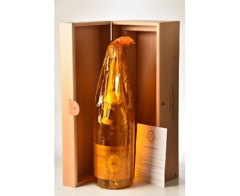 Champagne Louis Roederer Cristal 2006 1 mag IN BOND Individual presentation case and original outer box.. From the collection