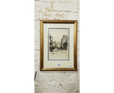 CRESWELL BOAK ETCHING CITY HALL