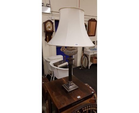 ELECTRIC LAMP CORINTHIAN PILLAR