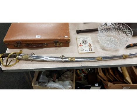 MILITARY SWORD AND SCABBARD 