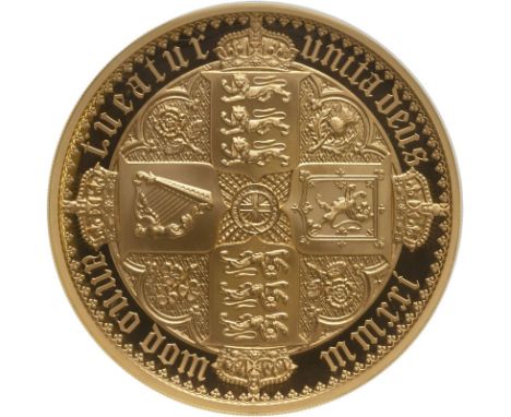 UNITED KINGDOM. Elizabeth II, 1952-2022. Gold 500 pounds, 2021. Royal Mint. Proof. The Great Engravers seriesA re-interpretat