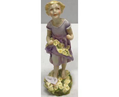 A collection of items to include Royal Worcester "The First Cuckoo" modelled by F.G. Doughty with puce mark to base 17 cm hig