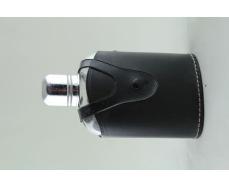 A HIP FLASK with removable drinking cap 