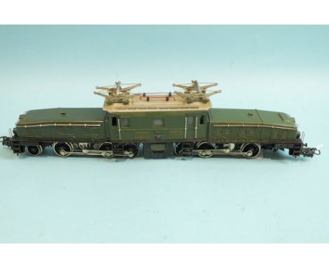 Märklin HO gauge, 3015 2-6-6-2 'Crocodile' electric pantograph locomotive, (no box).