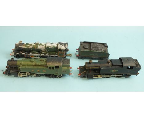 Wrenn, OO Gauge, W2220 4-MT 2-6-2T GWR Standard Tank Engine RN8230 and two other locomotives, (all a/f).