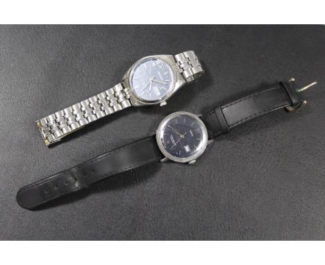 A TIMEX WATER RESISTANCE AUTOMATIC WRIST WATCH TOGETHER WITH A SEKONDA WRIST WATCH A/F 
