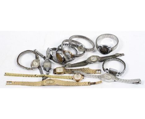 A collection of manual wind watches an others