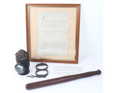 Original 1853 Ermington and Plympton Devon Magistrates Summons, this original summons was issued by two local magistrates Adm