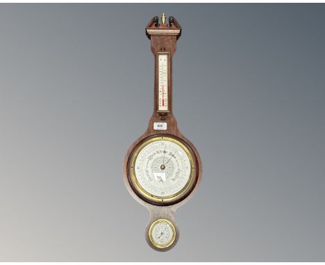 A continental banjo barometer.
