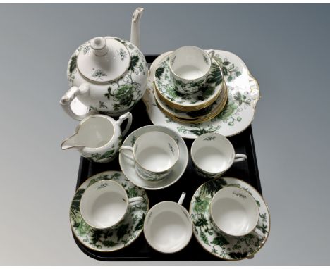 A Coalport Cathay 20 piece tea service.