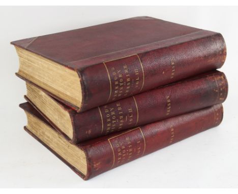 Ormerod (George), THE HISTORY OF THE COUNTY PALATINE AND CITY OF CHESTER, 3 vols, folio (48.6cm x 36cm), second edition revis