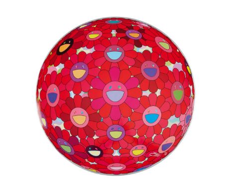  Takashi Murakami LET US DEVOTE OUR HEARTS - 2022 Off-set lithograph with cold stamp and high gloss varnishing, 30/300, signe