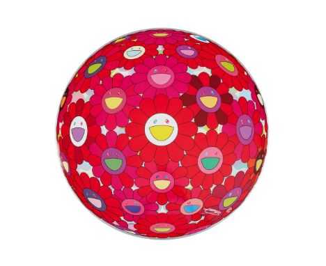  Takashi Murakami FLOWERS OF GRATITUDE - 2022 Off-set lithograph with cold stamp and high gloss varnishing, 268/300, signed a