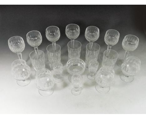 Waterford Crystal Lismore Wine Hocks Glasses curacao