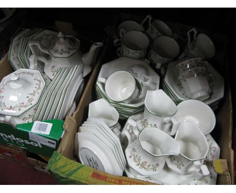 Johnson Brothers 'Eternal Beau' Dinner and Tea Ware, approximately sixty-seven pieces including teapot, tureen etc.