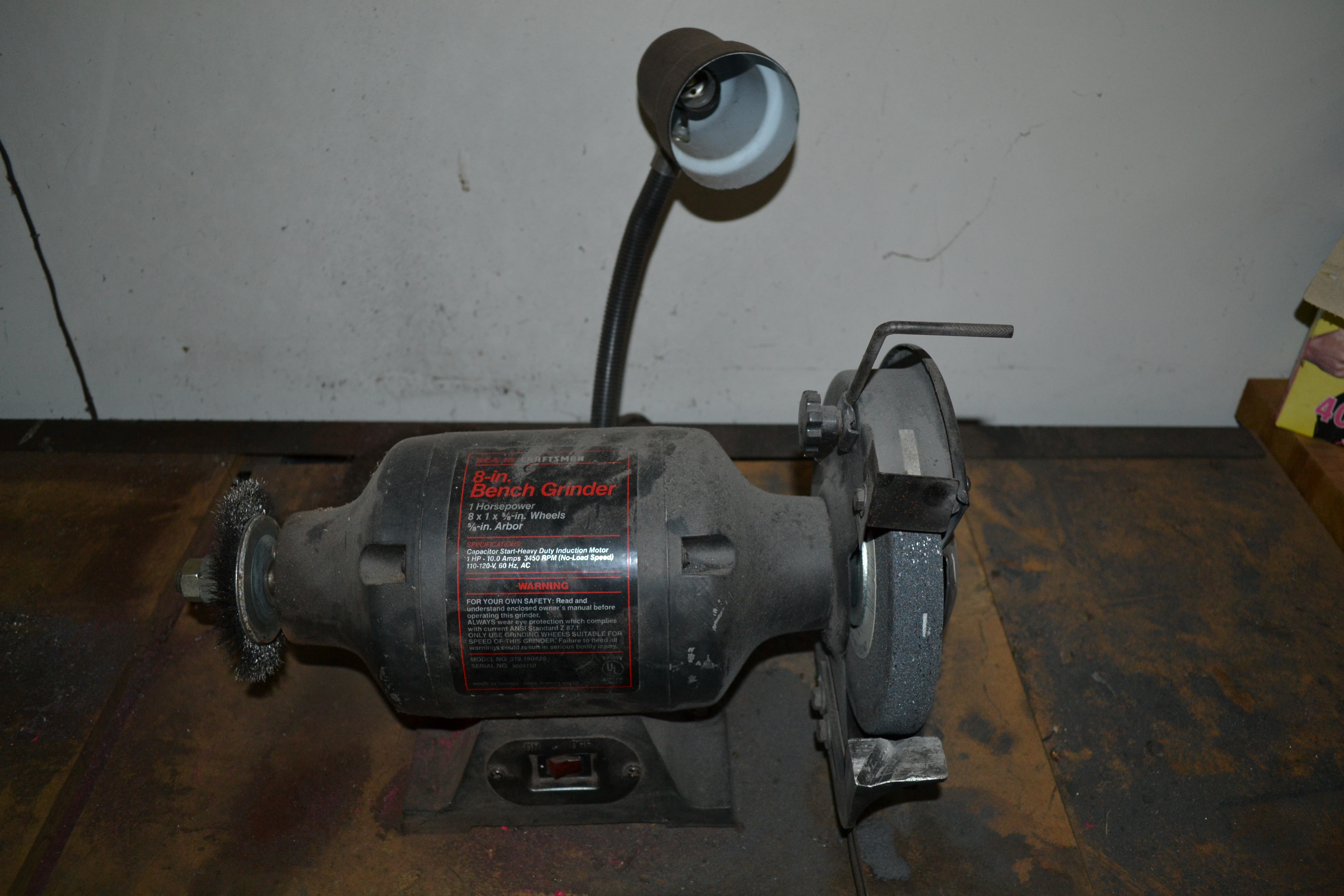 Craftsman Model 706.655110 Rotary Tool Bench, 48" x 28", With Craftsman