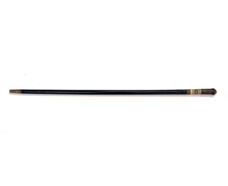 An early 20th Century Indian sword stick.