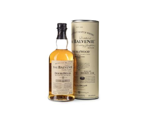 BALVENIE DOUBLEWOOD AGED 12 YEARS Single Malt Scotch Whisky 70cl, 40% volume, in tube.