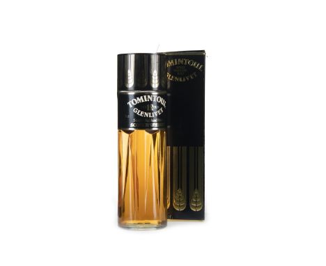 TOMINTOUL-GLENLIVET 12 YEARS OLD PERFUME BOTTLE Single Malt Scotch Whisky 70cl, 43% volume, in carton.