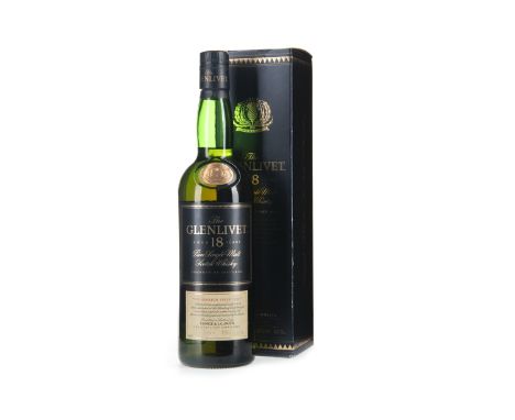 GLENLIVET 18 YEARS OLD Single Malt Scotch Whisky 70cl, 43% volume, in carton.
