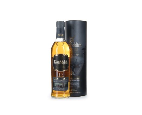 GLENFIDDICH DISTILLERY EDITION AGED 15 YEARS Single Malt Scotch Whisky 70cl, 51% volume, in tube.