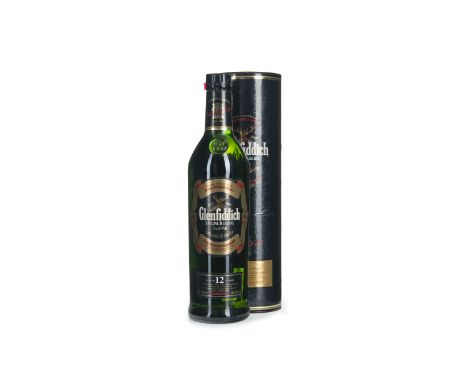 GLENFIDDICH AGED 12 YEARS Single Malt Scotch Whisky 70cl, 40% volume, in tube.