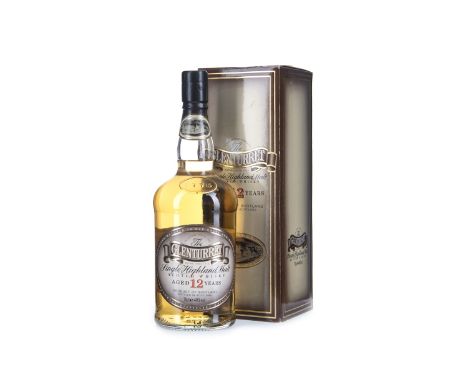 GLENTURRET 12 YEARS OLD Single Malt Scotch Whisky 70cl, 40% volume, in carton.