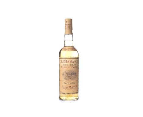 GLENMORANGIE 10 YEARS OLD Single Malt Scotch Whisky 70cl, 40% volume.