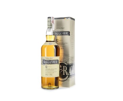 CRAGGANMORE 12 YEARS OLD - ONE LITRE Single Malt Scotch Whisky One litre, 40% volume, in carton.