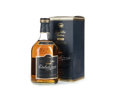 DALWHINNIE 1990 DISTILLERS EDITION Single Malt Scotch Whisky Finished in Oloroso sherry casks. 70cl, 43% volume, in carton.