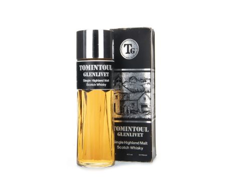 TOMINTOUL-GLENLIVET - PERFUME BOTTLE Single Malt Scotch Whisky 75cl, 40% volume, in carton