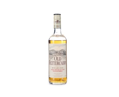 OLD FETTERCAIRN 10 YEARS OLD - LOW FILL Single Malt Scotch Whisky 70cl, 43% volume.