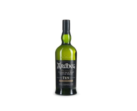 ARDBEG 10 YEARS OLD Single Malt Scotch Whisky 70cl, 46% volume.