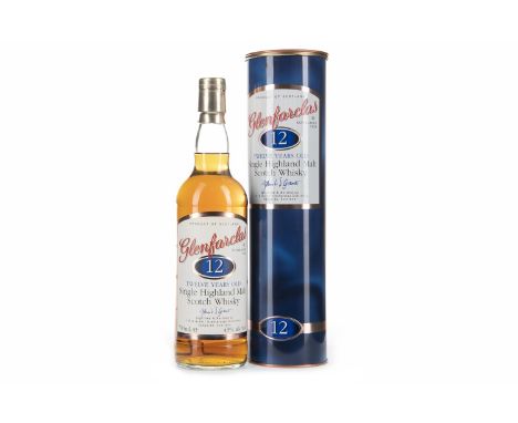 GLENFARCLAS 12 YEARS OLD Single Malt Scotch Whisky 700ml, 43% volume, in tin.