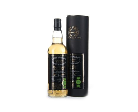 ALLT-A-BHAINNE 1992 CADENHEAD'S AUTHENTIC COLLECTION AGED 11 YEARS Single Malt Scotch Whisky Matured in a bourbon barrel, bot