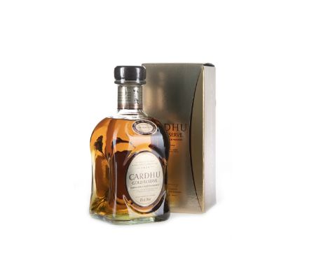 CARDHU GOLD RESERVE Single Malt Scotch Whisky 70cl, 40% volume, in carton.