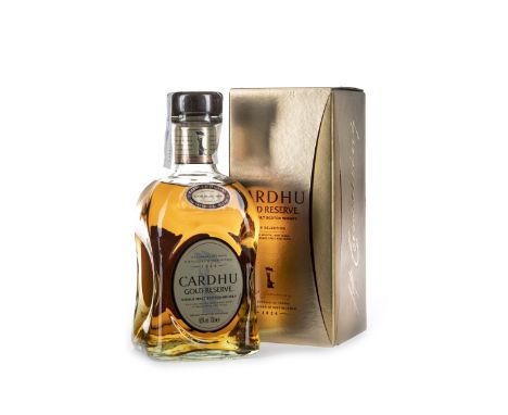 CARDHU GOLD RESERVE Single Malt Scotch Whisky 70cl, 40% volume, in carton.