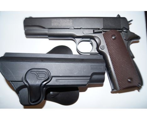 Swiss Arms 177 CO2 4.5mm bb pistol with Israeli Army Holster