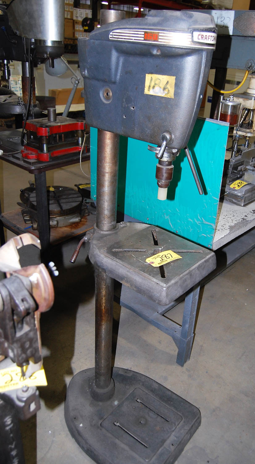 CRAFTSMAN 150 FLOOR TYPE DRILL PRESS (NO MOTOR)