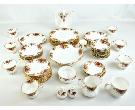 ROYAL ALBERT; an 'Old Country Roses' part tea set, see condition report for full list.Additional InformationThis service comp