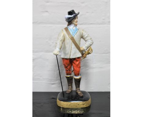 A Royal Worcester china figurine : Charles I After Van Dyck, numbered 2651, height 26 cm.  CONDITION REPORT: In good conditio