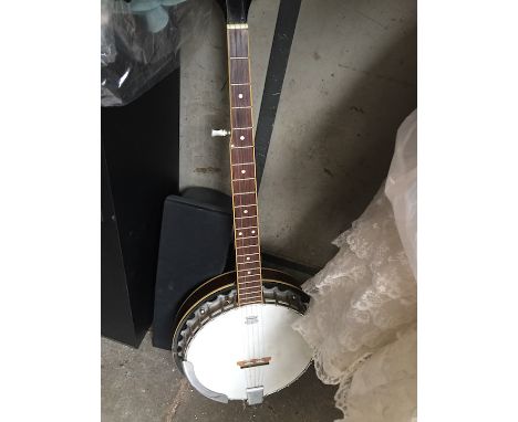 A Remo Vintage Weatherking banjo  