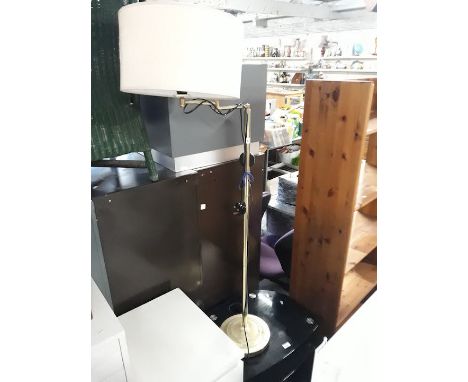 Brass lamp standard  